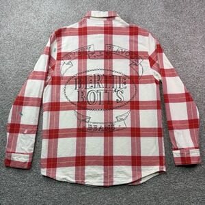 Cakeworthy Long Sleeve Shirt Men Sz Medium Harry Potter Red‎ Bertie Botts Bean